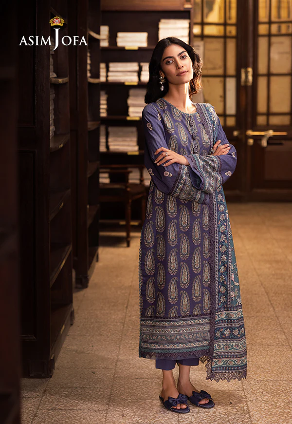 Asim Jofa Printed Lawn Collection- AJUBJ-36
