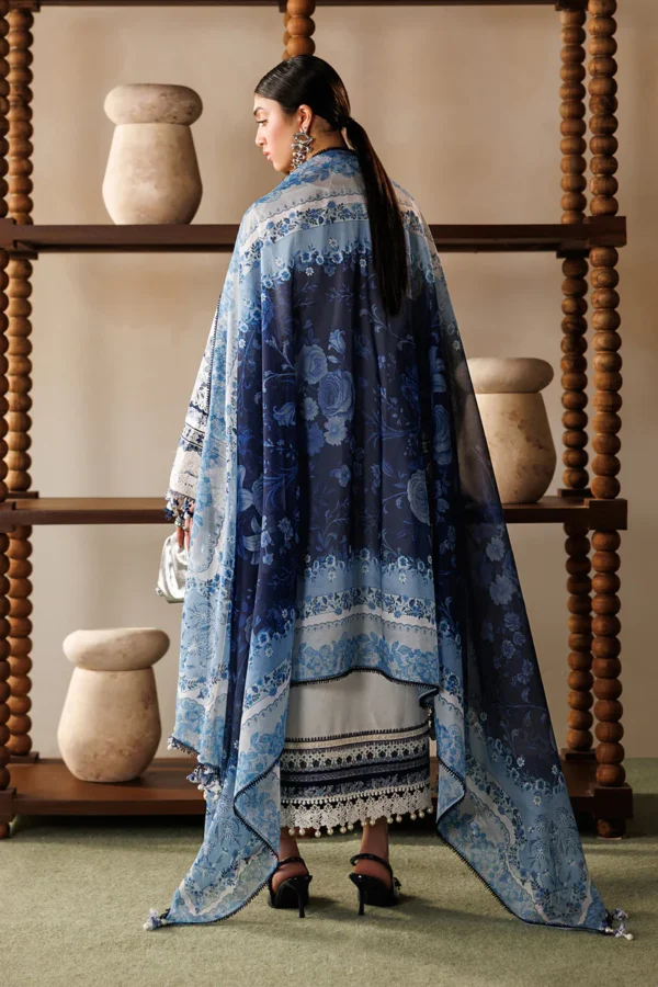 Alternative view of Baroque Eid Lawn 2026 || EL26-D06